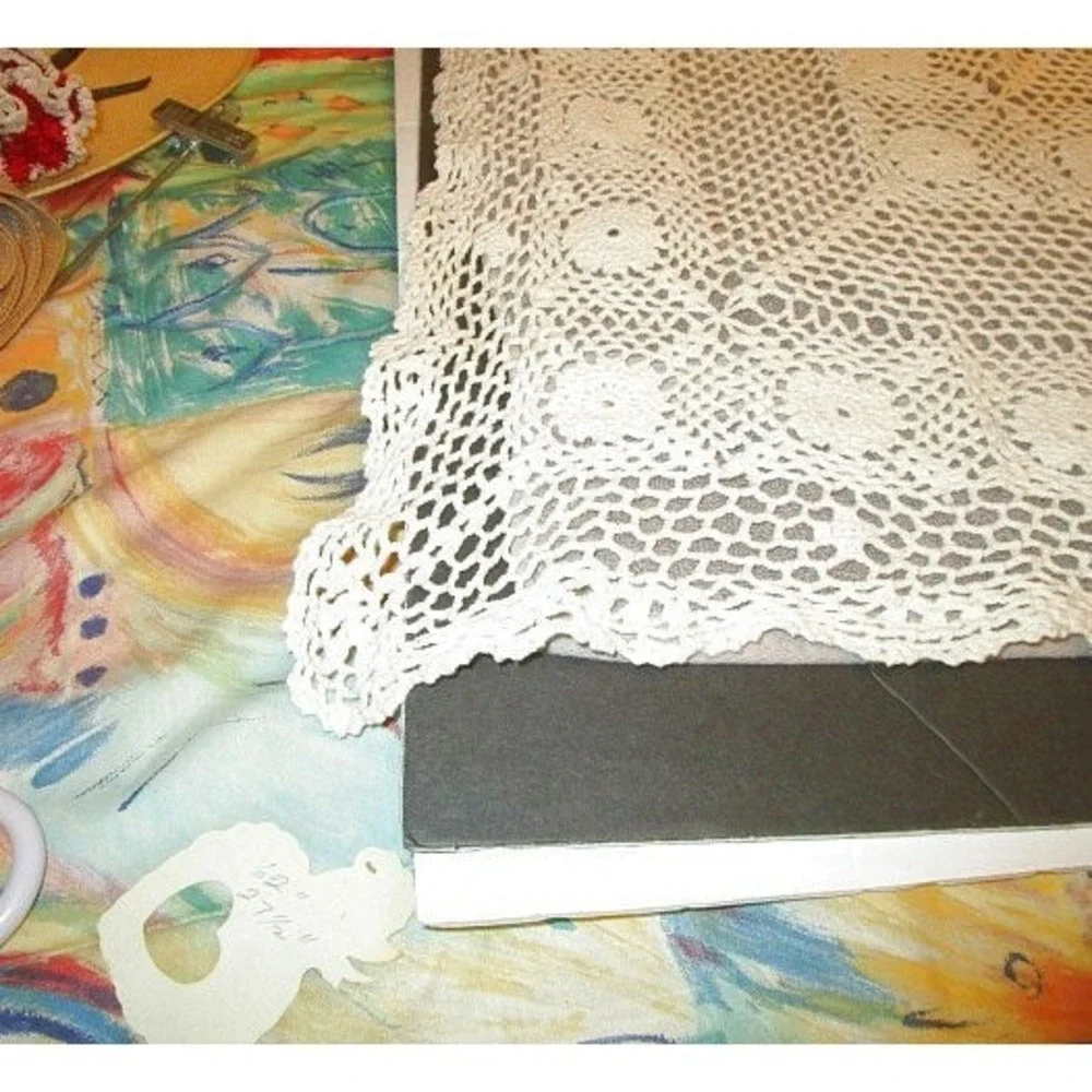 Handmade Crochet Lace Tablecloth 37
